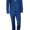 Trend By MaxMan Italian Blue NotchLapel Suit 1 Trend By MaxMan Italian Blue NotchLapel Suit -Fashion Clothing Italian Blue Suit 32025.1666987326