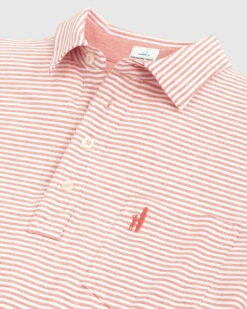 Johnnie-O Dante Striped Polo: Starfish -Fashion Clothing JMPO3050 DANTE Mens POLOS STARFISH 23SS Detail 1 d12669ce 94b1 4a45 9792 8bd592c523b8 800x 67632.1673903011