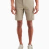 Johnnie-O Cross Country PREP-FORMANCE Shorts: Light Khaki -Fashion Clothing JMSH1700 CROSSCOUNTRY MENS BOTTOMS LIGHTKHAKI 21FA front 5821 800x 57093.1645558540