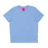 Michael's Solid V Neck T-Shirt: Medium Blue -Fashion Clothing KNTS2300V MEBL 1 grande 22992.1681145672
