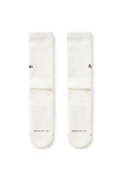 Katin Script Sock: Wool -Fashion Clothing Katin Classic Sock Off White Black Wash 02 1200x 31758.1639689948