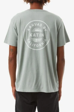 Katin Reflection Tee: Grey Green