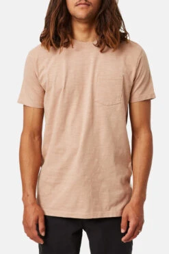 Katin Slub Base Tee: Dusty Pink