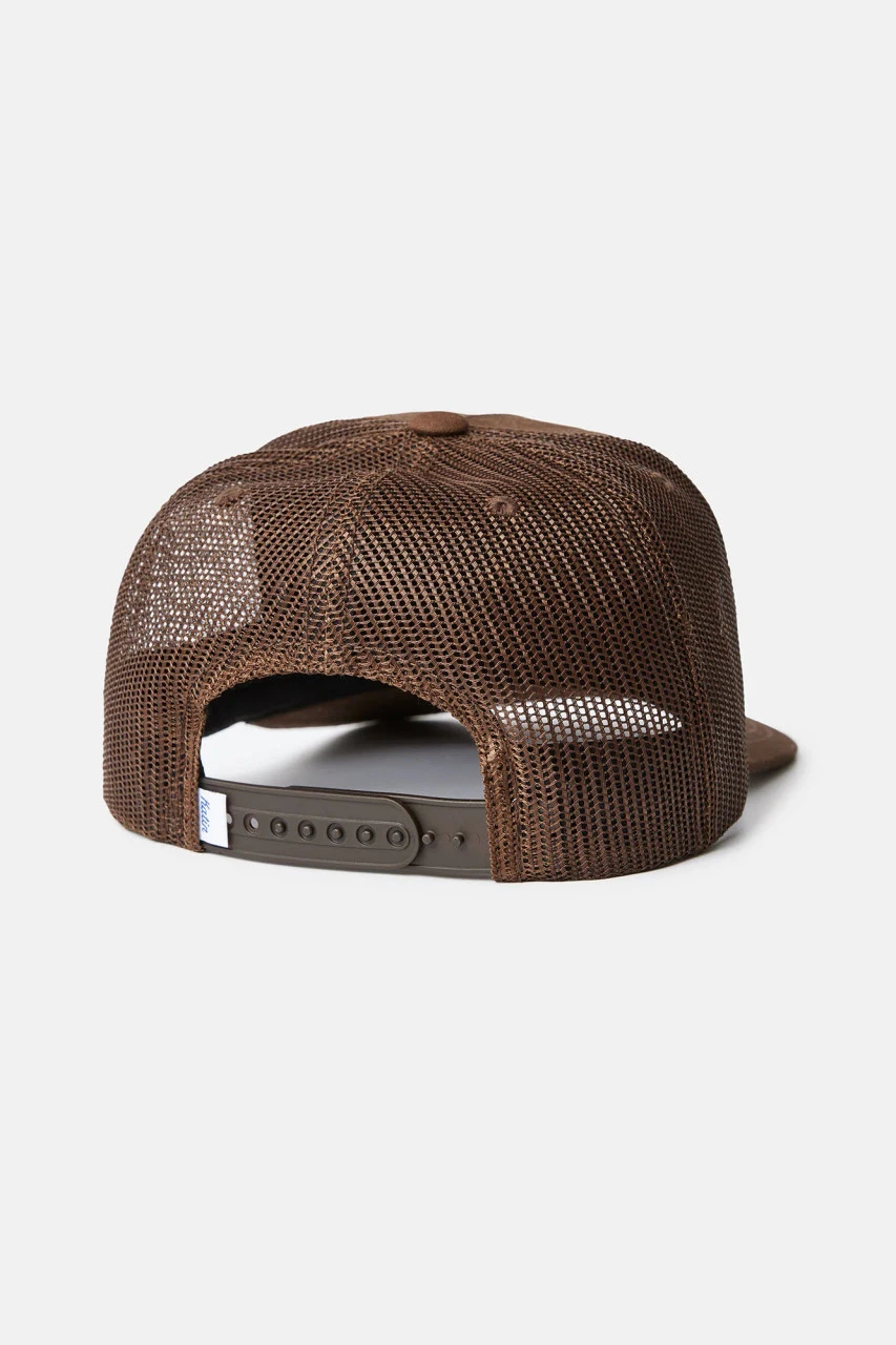 Katin Tiki Trucker Hat: Dark Brown 4 Katin Tiki Trucker Hat: Dark Brown - Image 2