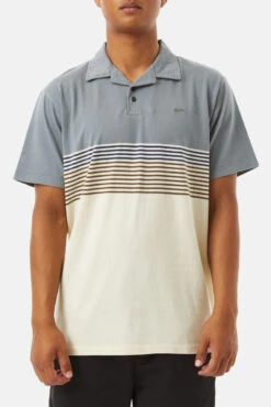 Katin Truman Polo: Steel Blue -Fashion Clothing Katin Truman Polo Steel Blue 10 1200x 49882.1654713800