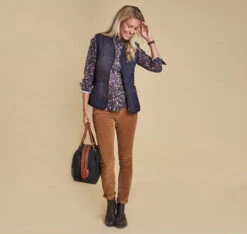 Barbour Womens Fleece Betty - Navy -Fashion Clothing LQU0326NY91 Full 446Wx422H 46523.1476798298