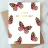 Pink Butterfly Mother's Day Card -Fashion Clothing M 006 1024x10242x 30329.1674844296