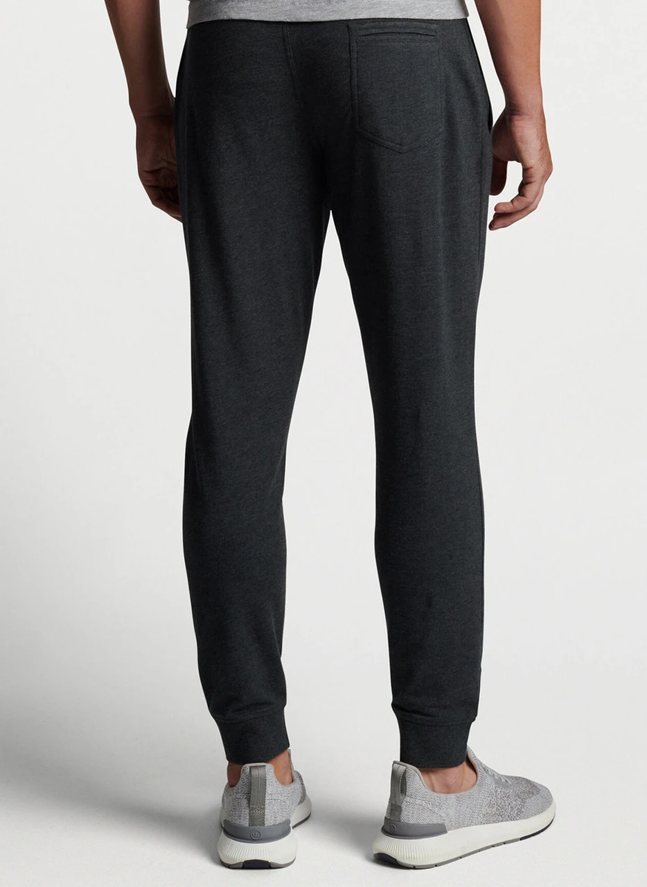 Peter Millar Lava Wash Garment Dyed Jogger: Charcoal 5 Peter Millar Lava Wash Garment Dyed Jogger: Charcoal - Image 3