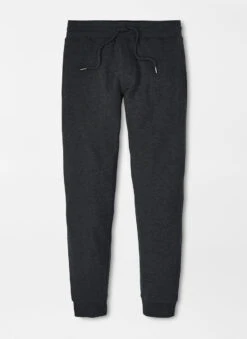 Peter Millar Lava Wash Garment Dyed Jogger: Charcoal