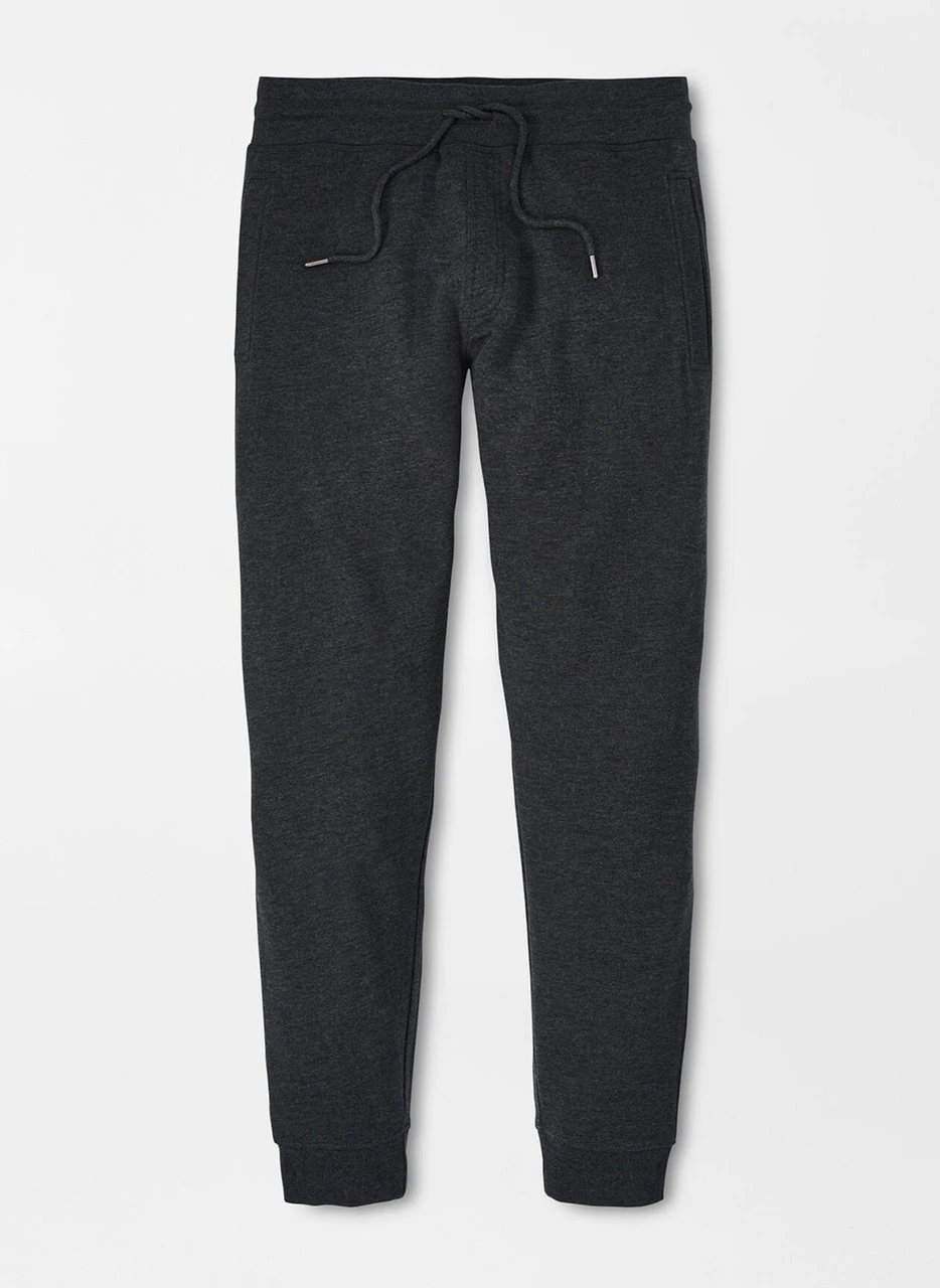 Peter Millar Lava Wash Garment Dyed Jogger: Charcoal 3 Peter Millar Lava Wash Garment Dyed Jogger: Charcoal