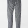 Peter Millar Lava Wash Garment Dyed Jogger: Gale Grey -Fashion Clothing MA23B41 GALE 64489.1682614247