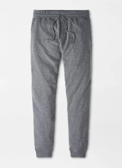 Peter Millar Lava Wash Garment Dyed Jogger: Gale Grey