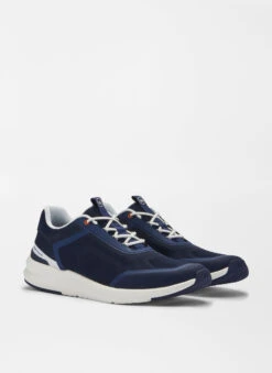 Peter Millar Camberfly Sneaker: Navy 9 Peter Millar Camberfly Sneaker: Navy -Fashion Clothing MA23EF30 NAV ALT A 87047.1677010655