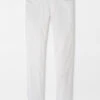 Peter Millar Eb66 Performance Five-Pocket Pant: White -Fashion Clothing ME0EB66FB WHT 76958.1651936725