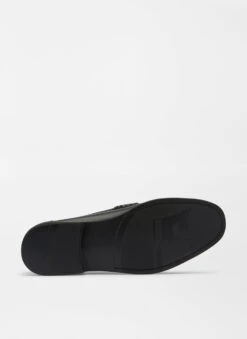 Peter Millar Leather Bit Loafer: Black -Fashion Clothing ME0F60 BLK ALT Z 15113.1674496340