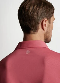 Peter Millar Soul Performance Mesh Polo: Cape Red -Fashion Clothing ME0XK50KH CRED ALT B 22530.1674761383