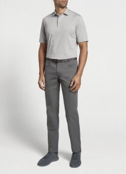 Peter Millar Eb66 Performance Five-Pocket Pant: Iron -Fashion Clothing MF21EB66FB IRON ALT A 89568.1633191214