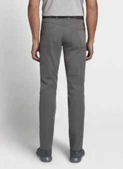 Peter Millar Eb66 Performance Five-Pocket Pant: Iron -Fashion Clothing MF21EB66FB IRON ALT B CF 77034.1633191213