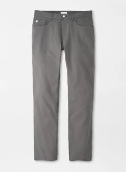 Peter Millar Eb66 Performance Five-Pocket Pant: Iron
