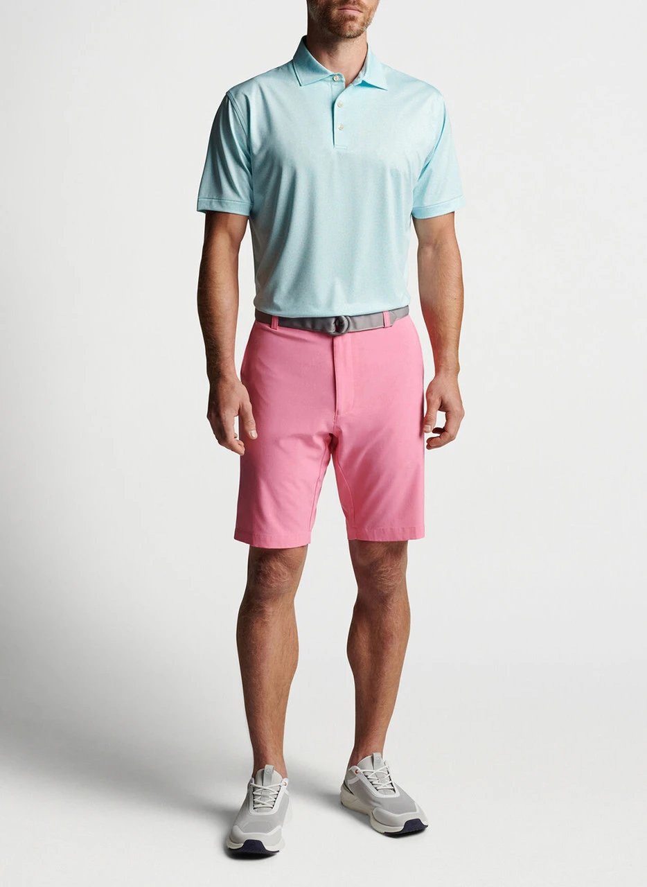 Peter Millar Dazed And Transfused Performance Jersey Polo: Celeste 4 Peter Millar Dazed And Transfused Performance Jersey Polo: Celeste - Image 2