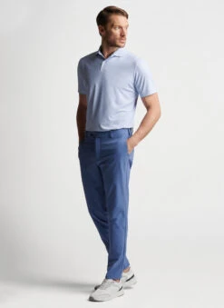 Peter Millar North Star Performance Jersey Polo: White -Fashion Clothing MS23XK05E WHT ALT A 33846.1674757513