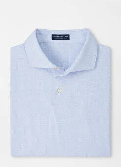 Peter Millar North Star Performance Jersey Polo: White
