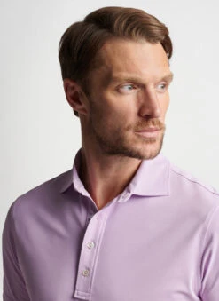 Peter Millar Soul Performance Mesh Polo: Wild Flora -Fashion Clothing MS23XK50KH WDFLO ALT Z 37675.1674762431