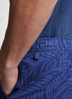 Peter Millar Crown Crafted Palm Swim Trunk: Navy 11 Peter Millar Crown Crafted Palm Swim Trunk: Navy -Fashion Clothing MS23XP03 NAV ALT C 81039.1680206622