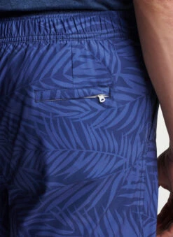 Peter Millar Crown Crafted Palm Swim Trunk: Navy 12 Peter Millar Crown Crafted Palm Swim Trunk: Navy -Fashion Clothing MS23XP03 NAV ALT Z 13737.1680206623