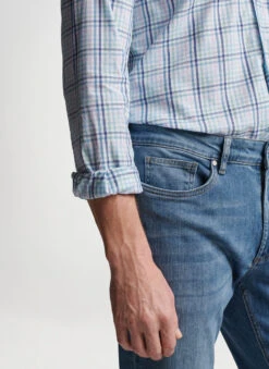 Peter Millar Caspian Cotton Sport Shirt: Multi -Fashion Clothing MS23XW05LTD MULTI ALT C 51254.1675198138