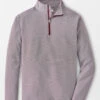Peter Millar Striped Perth Performance Quarter-Zip: Maroon/White 1 Peter Millar Striped Perth Performance Quarter-Zip: Maroon/White -Fashion Clothing Perth Stripe Maroon 87606.1661982423