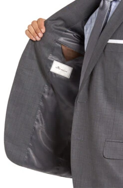 Peter Millar Flynn Grey Sharkskin Suit -Fashion Clothing Peter Millar Flynn Suit 4 09778.1593104937