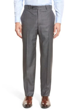 Peter Millar Flynn Grey Sharkskin Suit -Fashion Clothing Peter Millar Flynn Suit 6 65276.1593104937