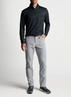 Peter Millar Perth Camo Performance Quarter-Zip: Black -Fashion Clothing Peter Millar Perth Camo Black 3 50884.1671566454