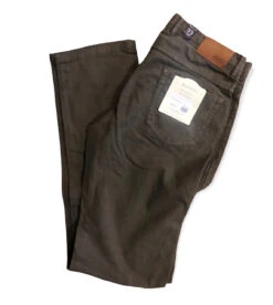 Ballin Crescent Pima Stretch Flannel: Moss