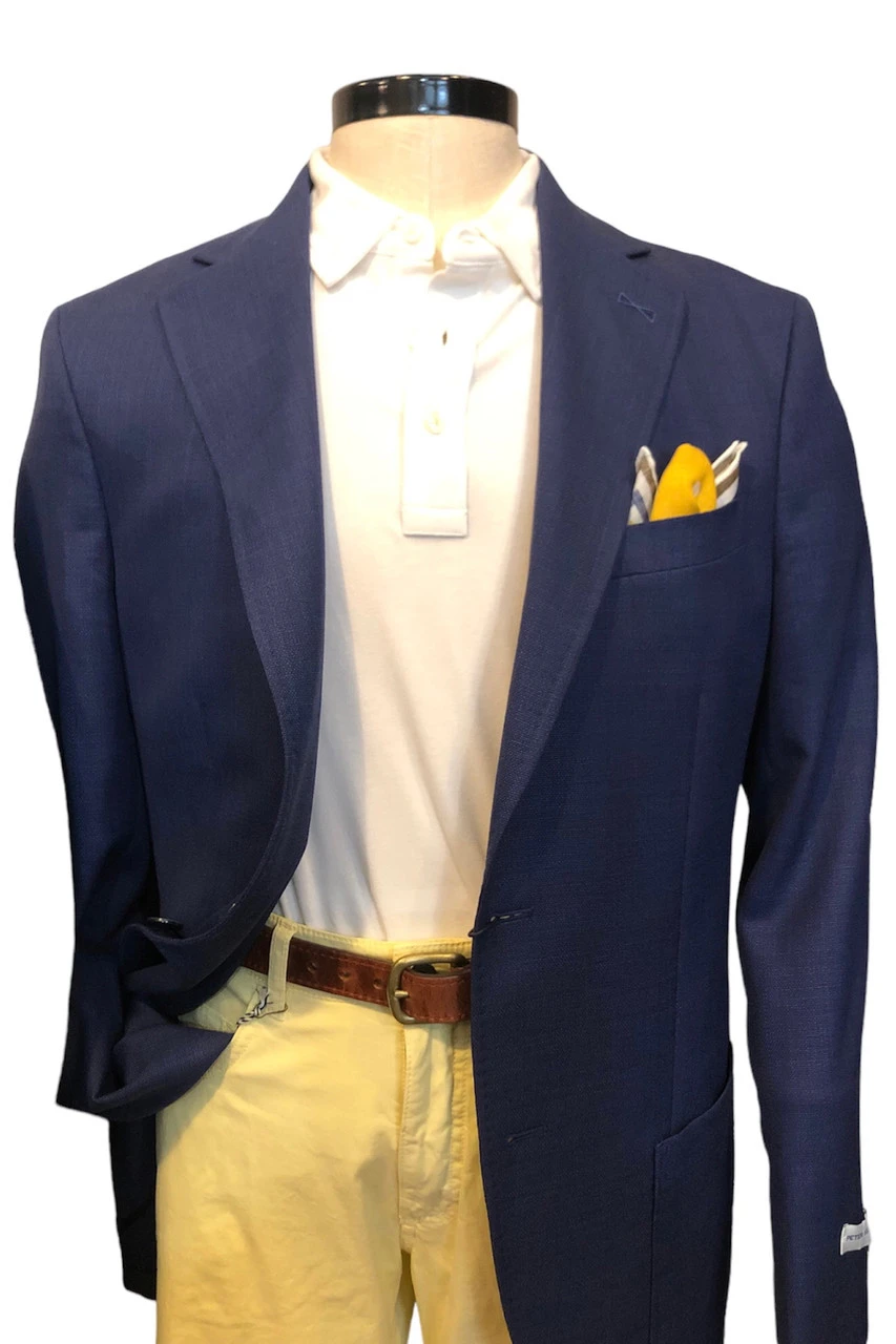 Peter Millar Hyperlight Sport Coat: Blue 4 Peter Millar Hyperlight Sport Coat: Blue - Image 2