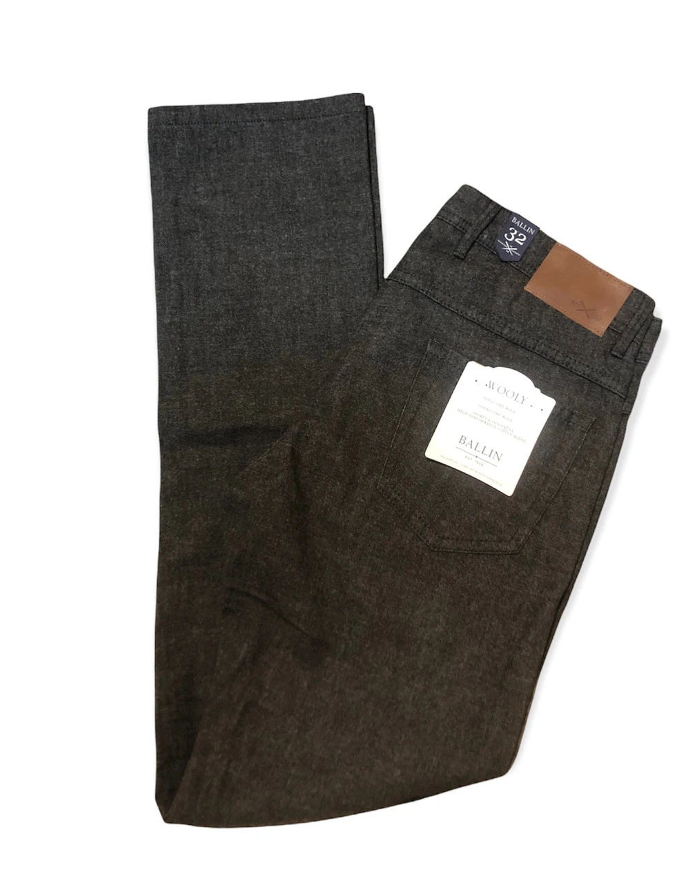 Ballin Crescent "Wooly" Flannel Look: Brown 3 Ballin Crescent "Wooly" Flannel Look: Brown