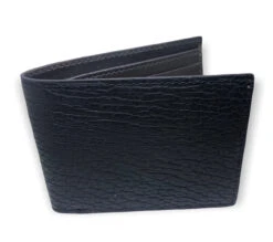 W Kleinberg Bison Bifold Wallet: Black