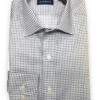 Stantt Navy Grid Check Dress Shirt -Fashion Clothing PhotoRoom 54 33748.1665162186