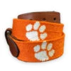 Smathers And Branson Clemson Needlepoint Belt: Orange W/ Paw 2 Smathers And Branson Clemson Needlepoint Belt: Orange W/ Paw -Fashion Clothing PhotoRoom 61 56680.1665600163