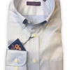 Seaward & Stearn Blue Herringbone Sport Shirt