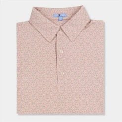 Genteal BRRRº Ferns Performance Polo: Gold