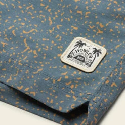 Howler Brothers Deep Set Boardshorts: Composition: Petrol -Fashion Clothing S23 Boardies Deep Set Composition Petrol Detail 89923.1680640636