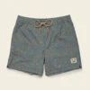 Howler Brothers Deep Set Boardshorts: Composition: Petrol 1 Howler Brothers Deep Set Boardshorts: Composition: Petrol -Fashion Clothing S23 Boardies Deep Set Composition Petrol Flat Front 23006.1680640634