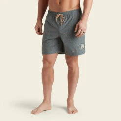Howler Brothers Deep Set Boardshorts: Composition: Petrol -Fashion Clothing S23 Boardies Deep Set Composition Petrol Front 1c7c8f97 bb39 43af 8962 7d4159a3ef9e 59968.1680640637