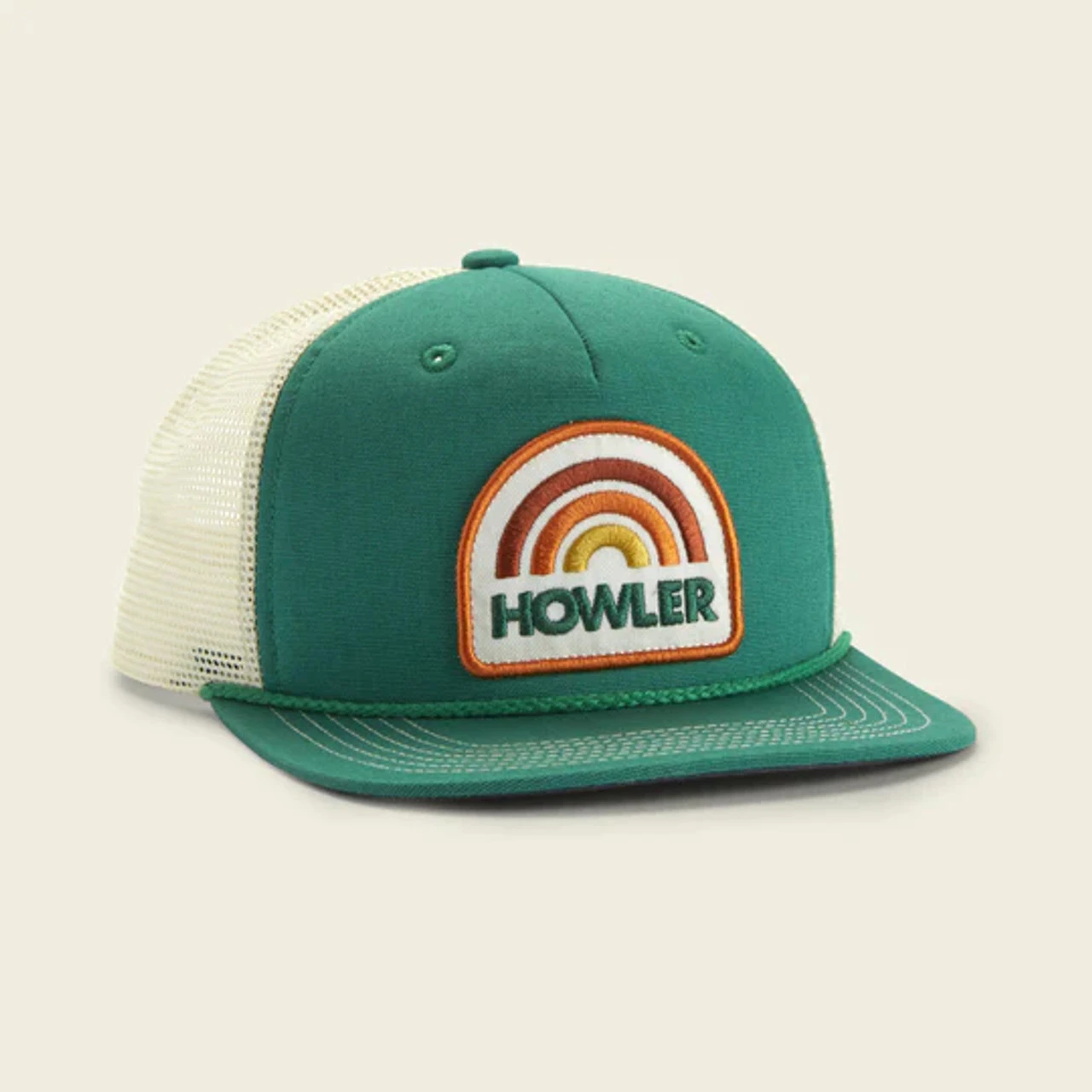 Howler Rainbow Snapback: Green 5 Howler Rainbow Snapback: Green - Image 3