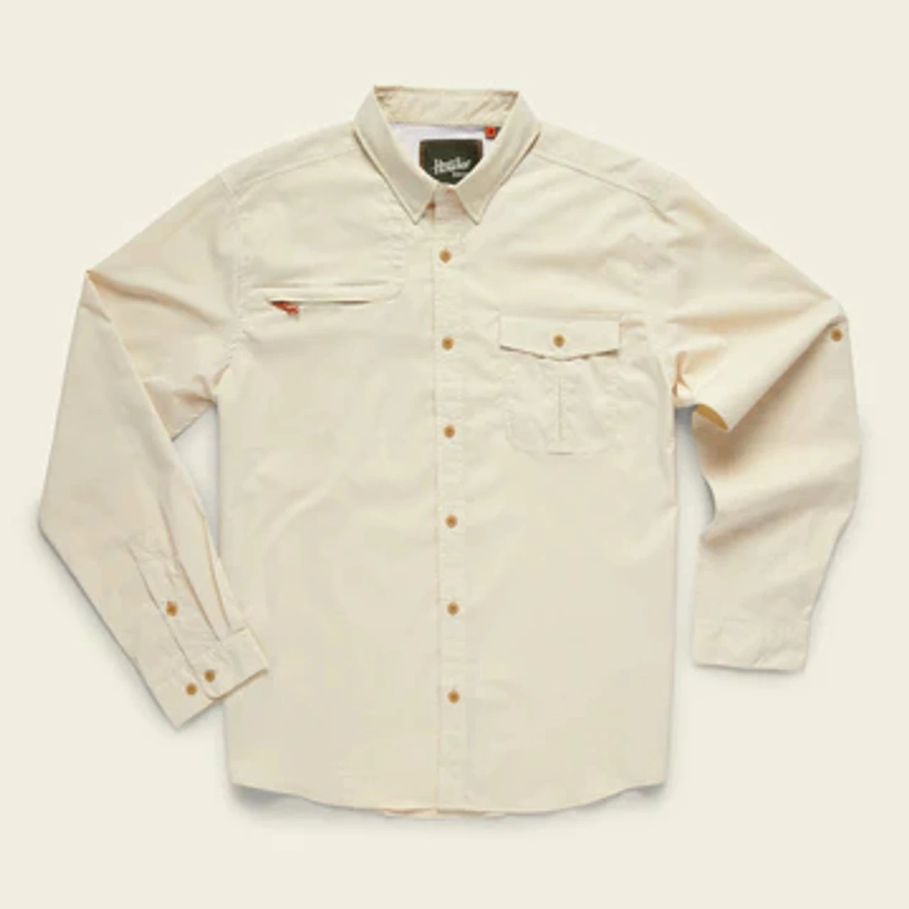 Howler Brothers Matagorda Long Sleeve: Tarpon Scale: Heirloom 3 Howler Brothers Matagorda Long Sleeve: Tarpon Scale: Heirloom