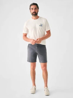 Faherty Stretch Terryâ„¢ Short (7.5" Inseam): Navy