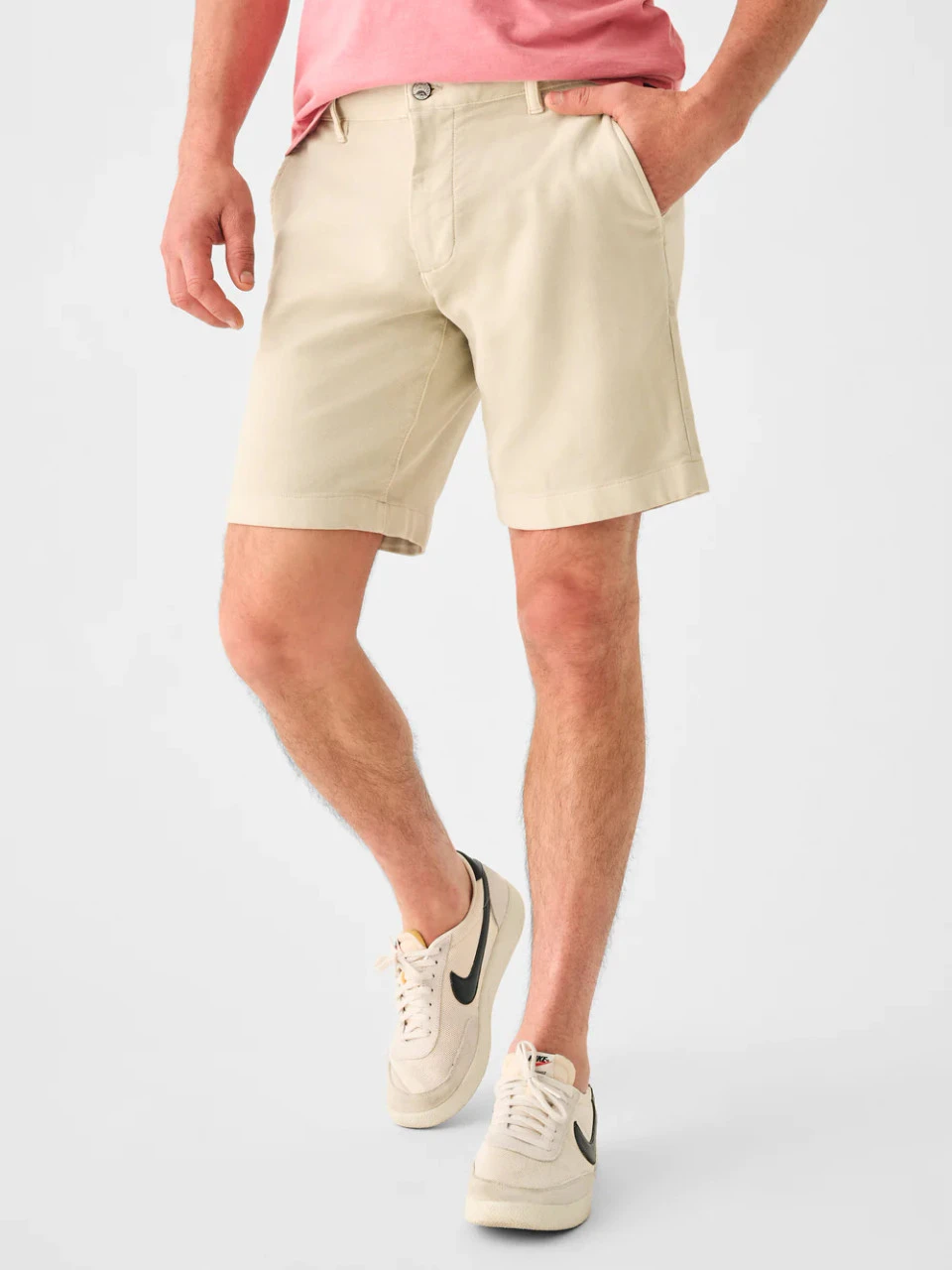 Faherty Stretch Terry™ Short (7.5" Inseam): Stone 4 Faherty Stretch Terry™ Short (7.5" Inseam): Stone - Image 2