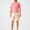 Faherty Stretch Terry™ Short (7.5" Inseam): Stone 1 Faherty Stretch Terry™ Short (7.5" Inseam): Stone -Fashion Clothing SP23 faherty mens MBS2314 STN STRETCH TERRY SHORT 8 IN STONE front 1 1000x 63948.1679334966